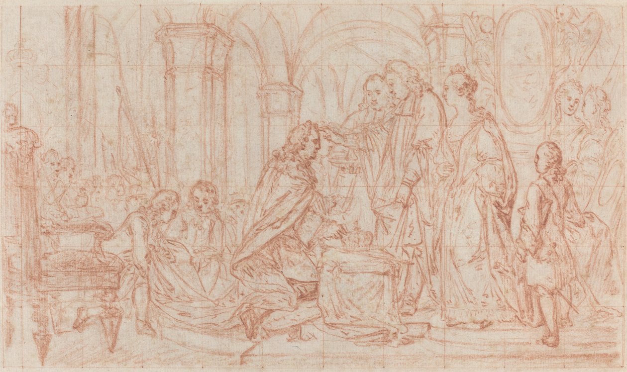 Ceremonia de consagración de French 18th Century