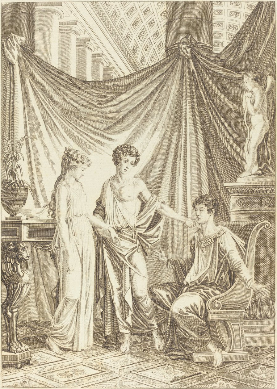 Los Dos Amigos de French 18th Century