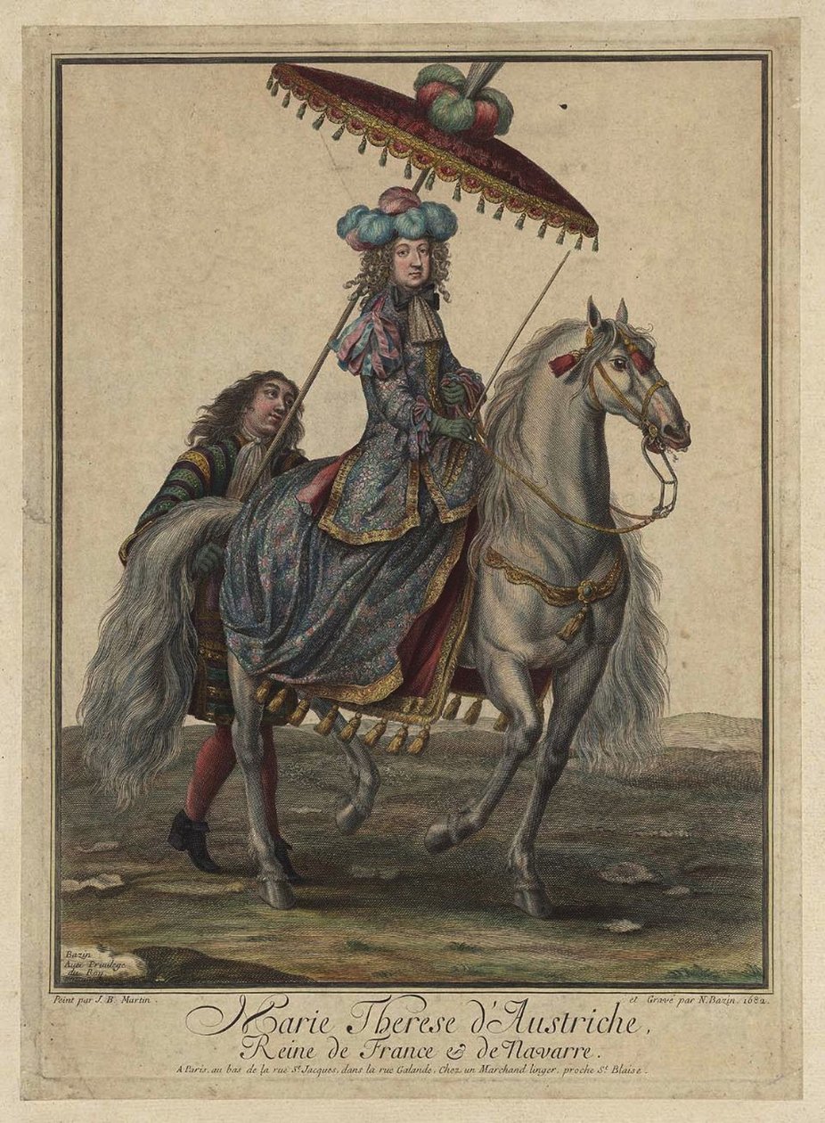 María Teresa de España 1638-1683, reina consorte de Francia y Navarra, 1682 de French Master