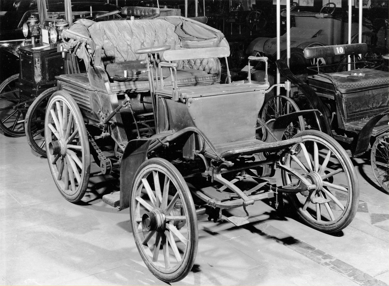 Coche Benz, 1898 de French Photographer
