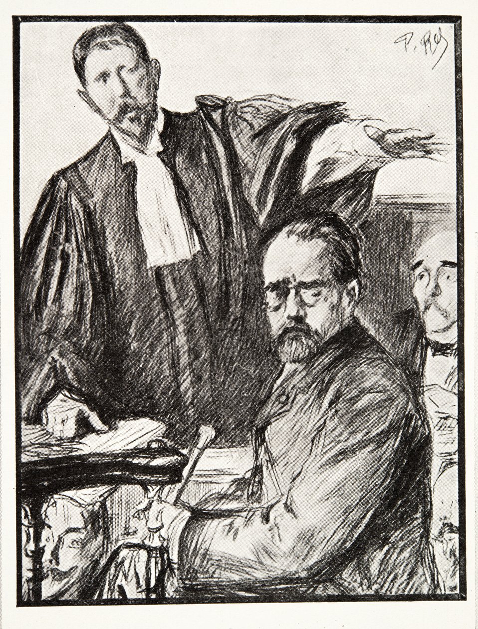 Dreyfus en su juicio, de Histoire de la Troisième République, Vol. I, l