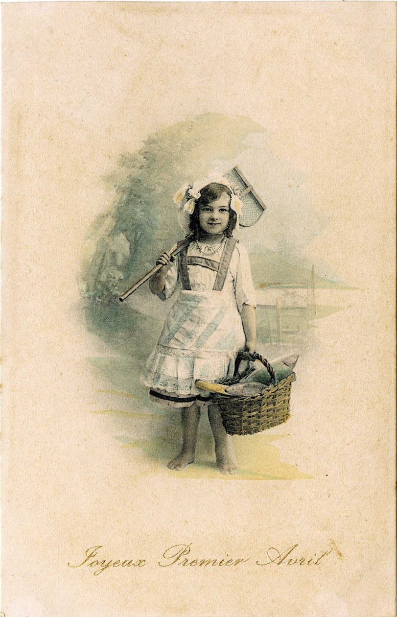 Feliz Día de los Inocentes, 1906 de French Photographer