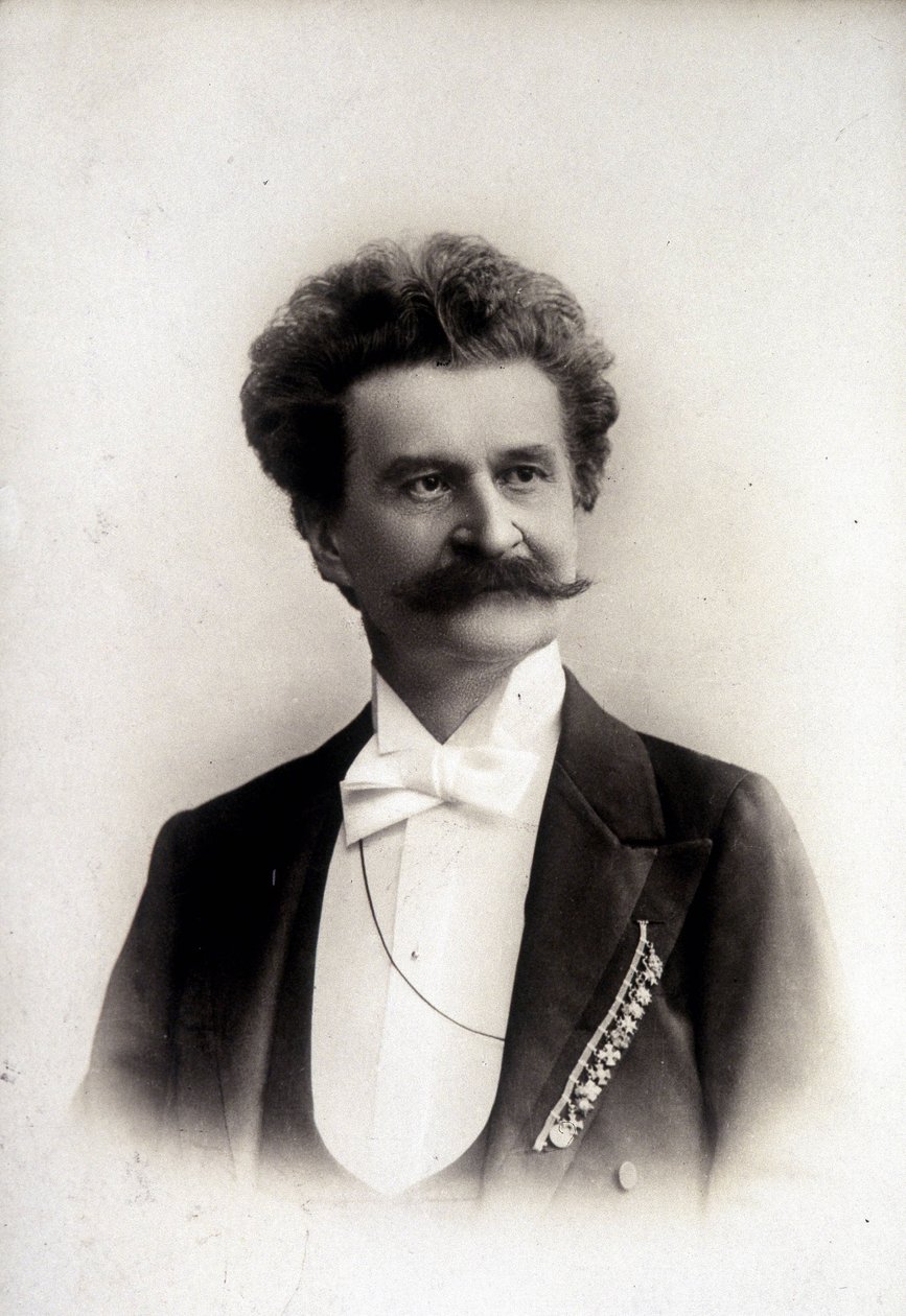 Johann II Strauss hijo (1825-1899), compositor austriaco de French Photographer