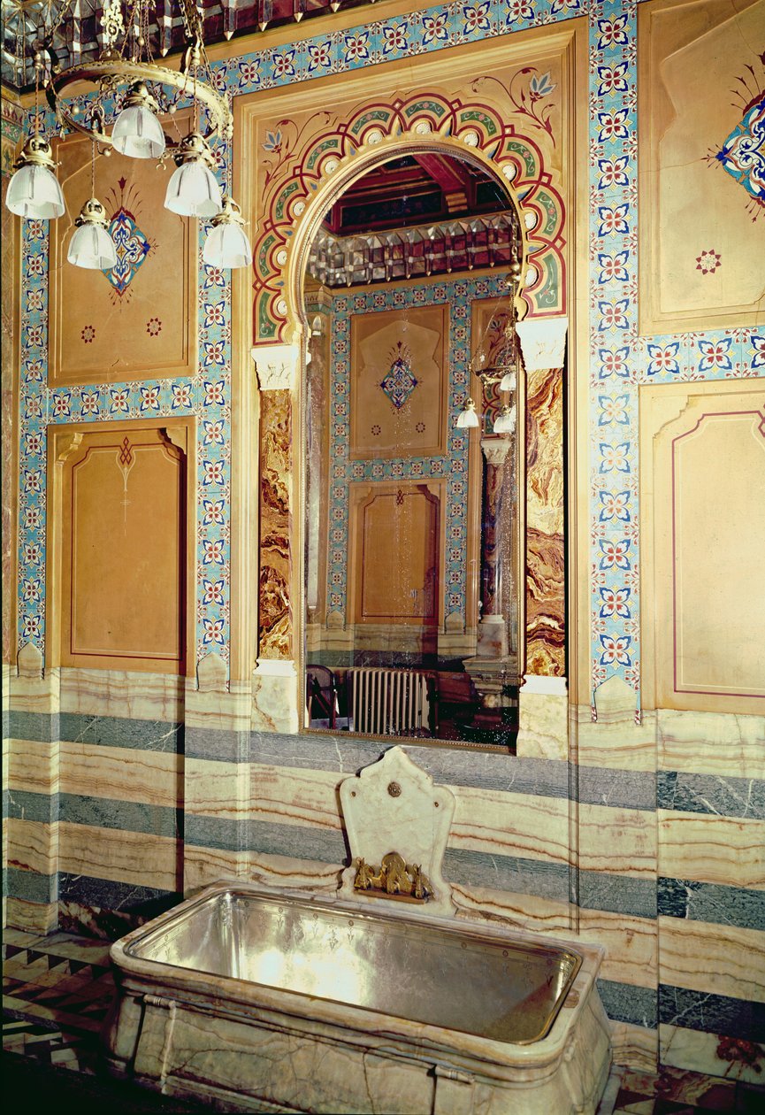 El baño de La Paiva en el Hotel de Paiva de French Photographer