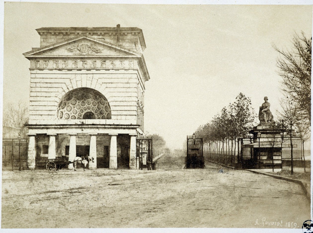 La barrera de Passy en "les barrieres de Paris" fotografías de Gouviot de French Photographer