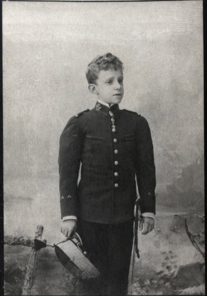 Retrato de Alfonso XIII de España (1886-1941), Rey de España de French Photographer