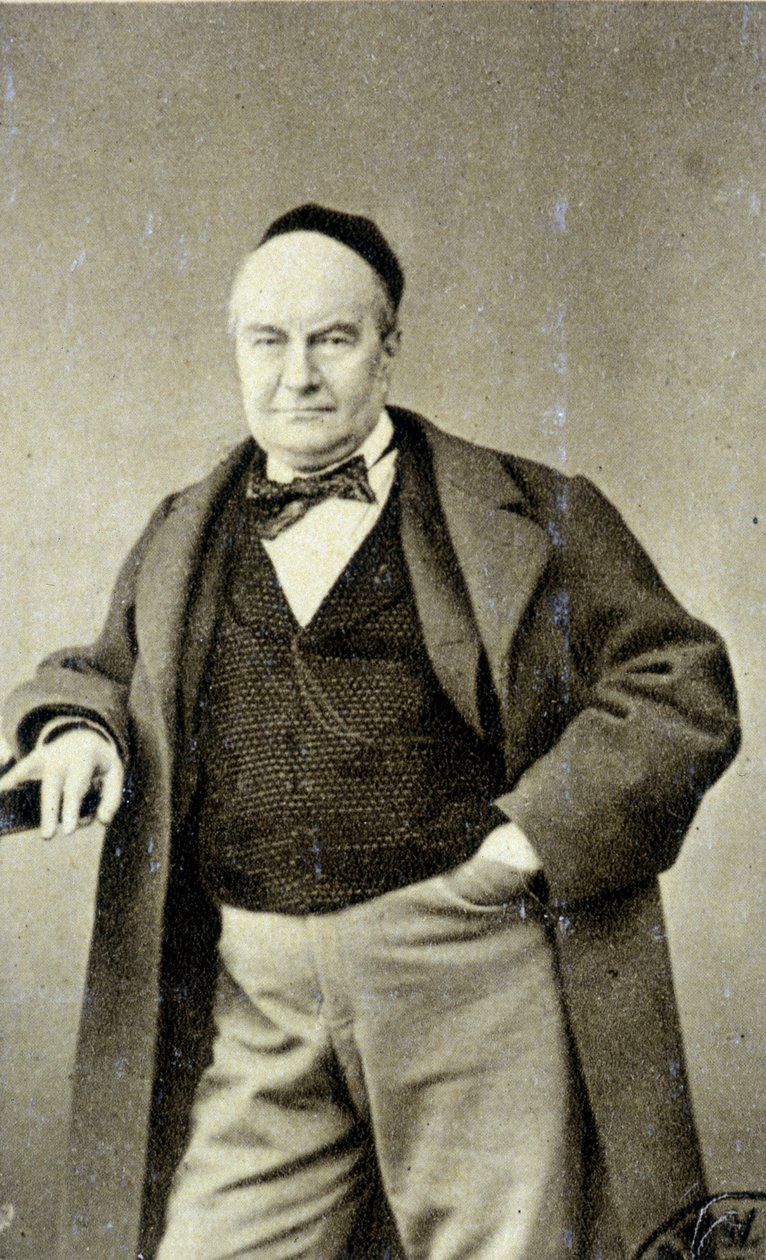 Retrato de Charles Augustin Sainte Beuve (1804 - 1869) (Sainte-Beuve), escritor, periodista y crítico literario de French Photographer