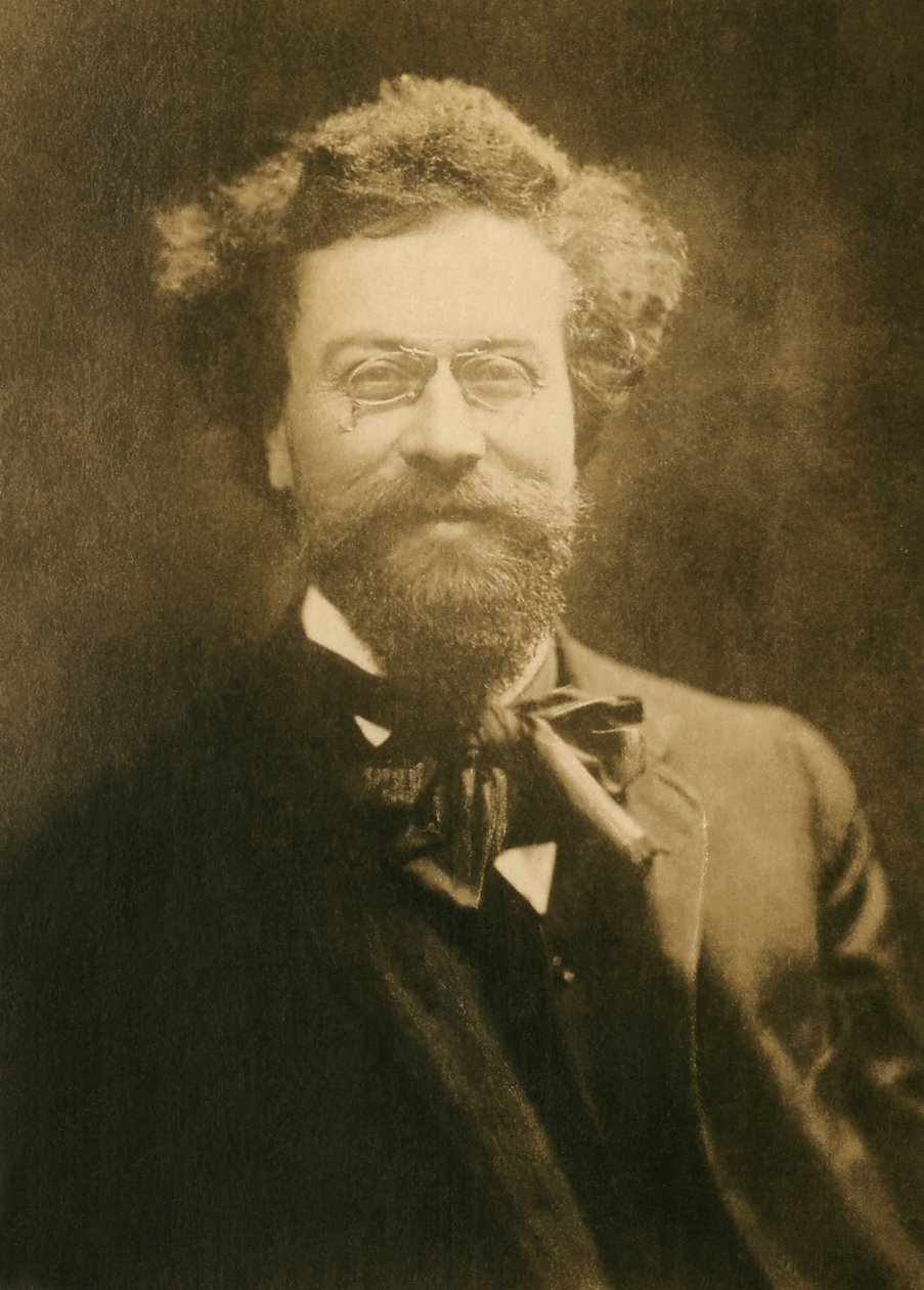 Retrato de Claude Terrasse (1867-1923), compositor francés. de French Photographer