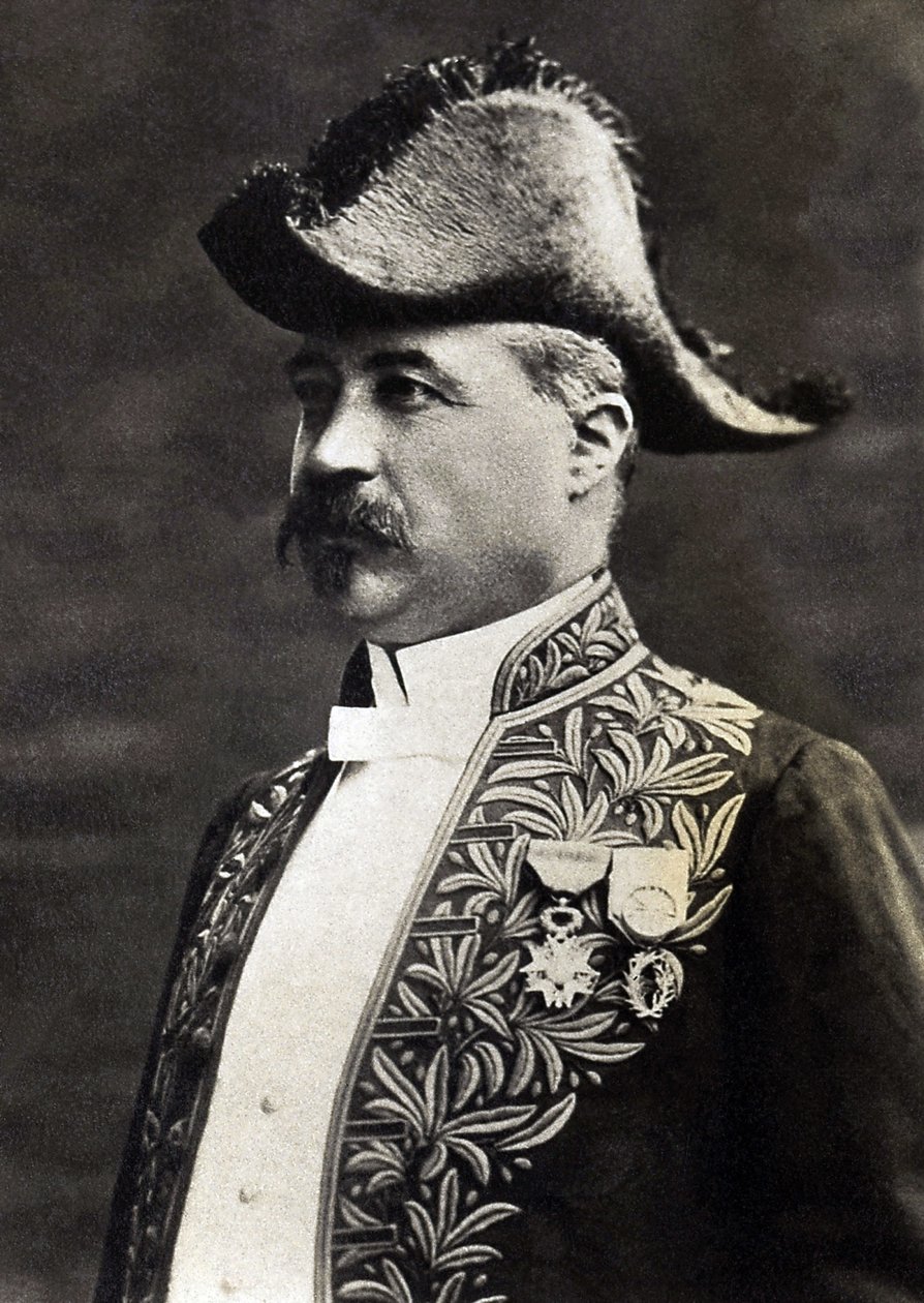 Retrato de Emile Faguet de French Photographer
