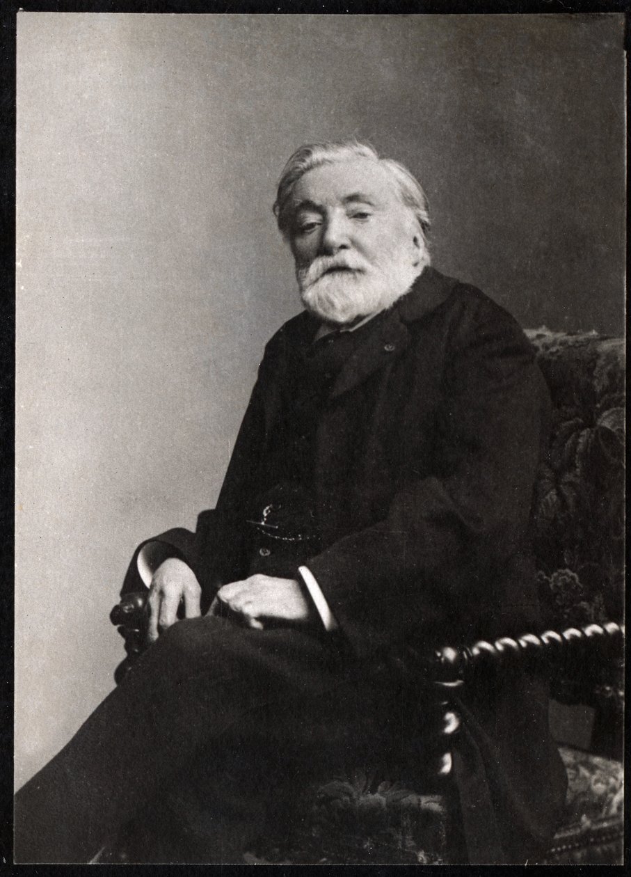 Retrato de Etienne Charles Henri, vizconde de Bornier de French Photographer