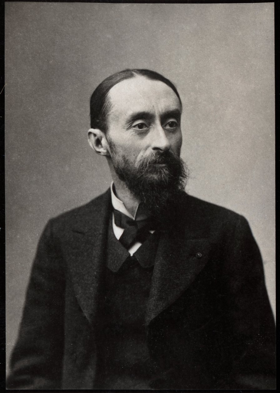 Retrato de Fernand Cormon (1845-1924), pintor francés de French Photographer