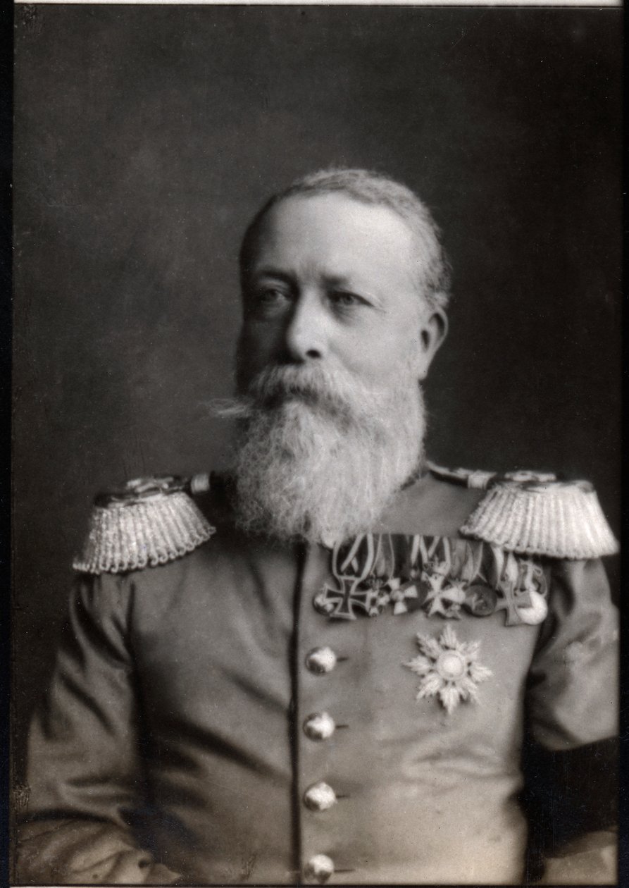 Retrato de Federico (Friedrich) I de Baden (1826-1907) de French Photographer