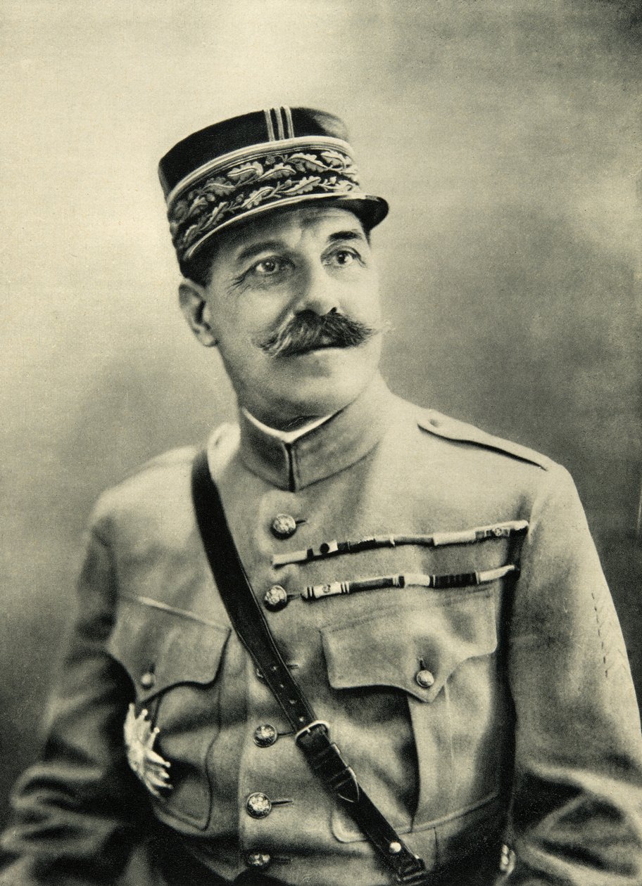 Retrato del general Pierre Emile Berdoulat (1861-1930), siglo XX (foto) de French Photographer