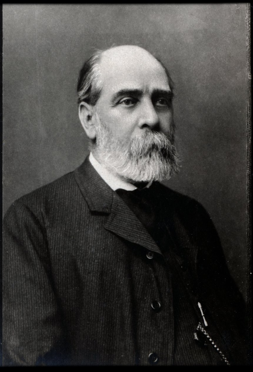 Retrato de Hector Malot de French Photographer