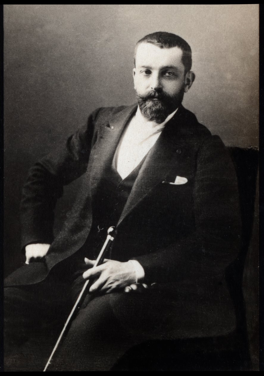 Retrato de Henri Gervex (1852-1929), pintor francés de French Photographer