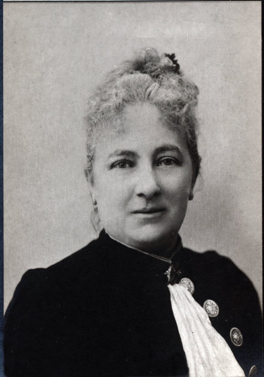 Retrato de Juliette Adam (1836-1936), escritora y feminista francesa de French Photographer