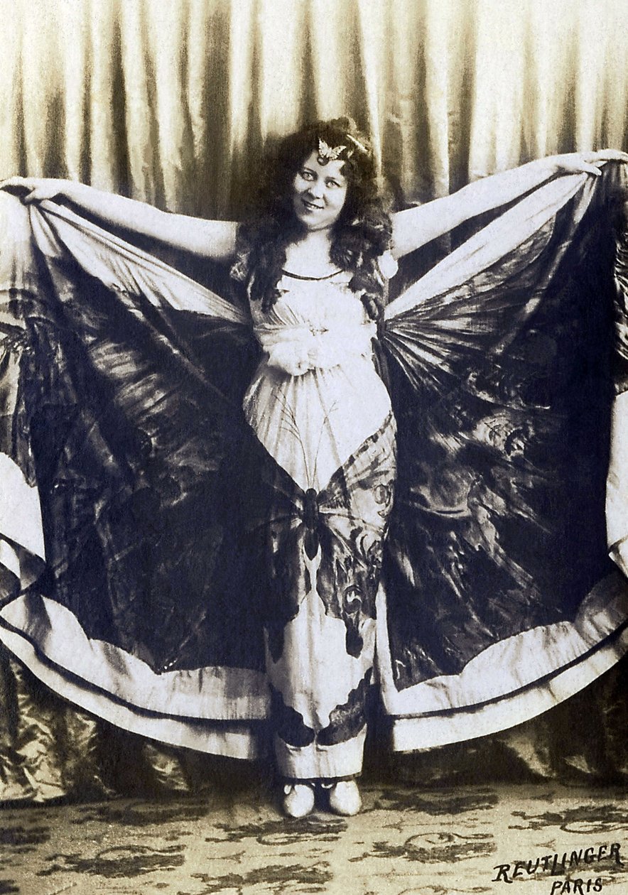 Retrato de Loie Fuller de French Photographer