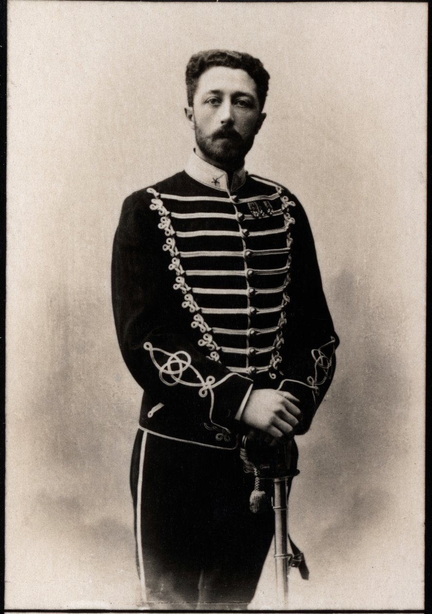 Retrato del Príncipe Eugen de Suecia (1865-1947) de French Photographer