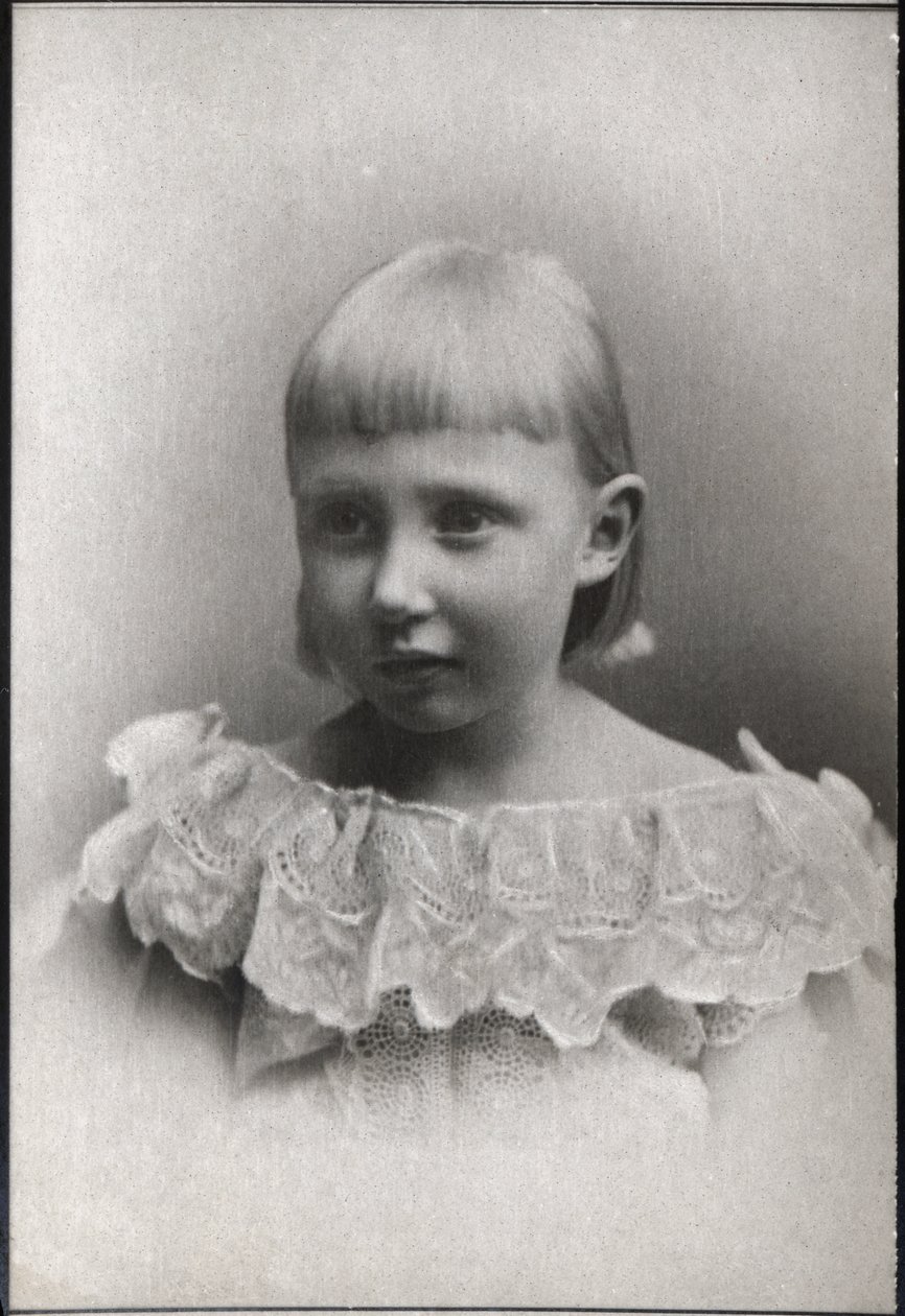 Retrato de la Princesa Dagmar de Dinamarca e Islandia (1890-1961) de French Photographer