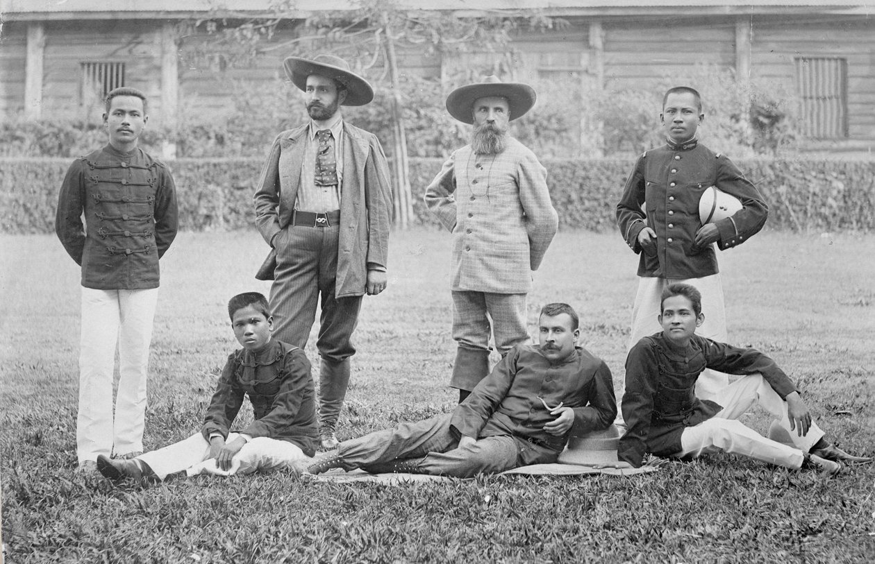 La misión Pavie, Alto Mekong, Indochina 1890 de French Photographer