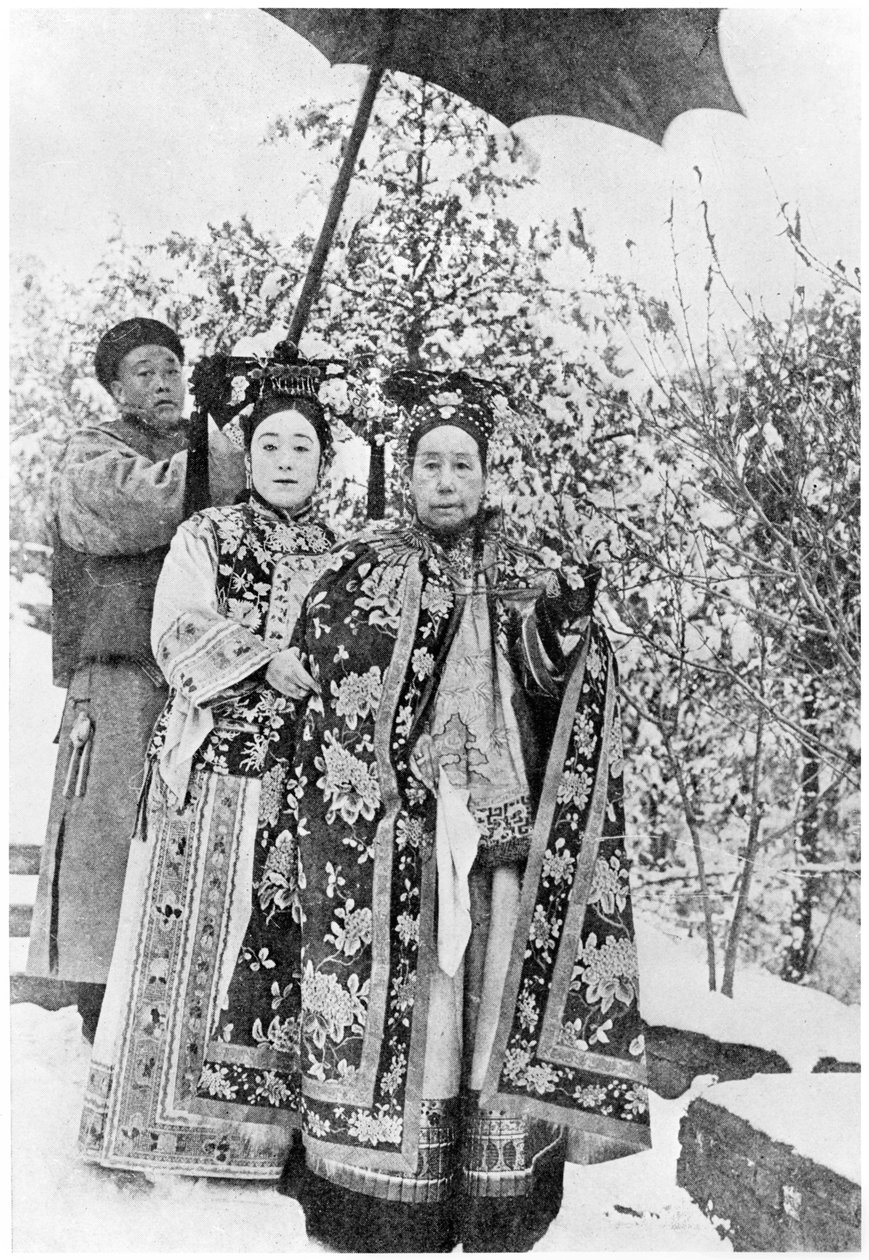 Tzu Hsi (1835-1908) Emperatriz Viuda de China, c.1903 de French Photographer