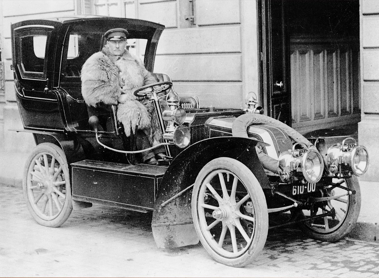 Automóvil Vicart, c.1905 de French Photographer