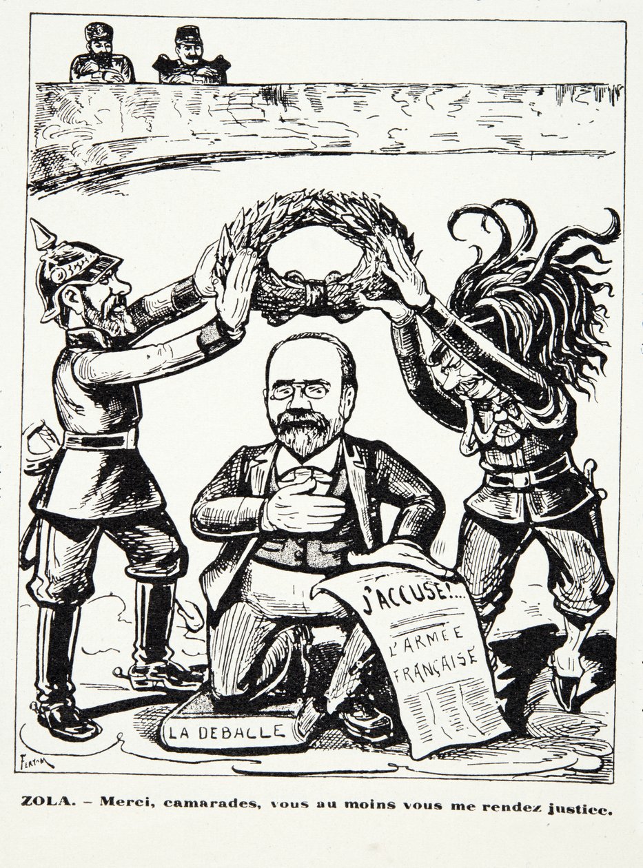 Zola - Gracias, camaradas, al menos ustedes me hacen justicia, de Histoire de la Troisième République, Vol. I, l