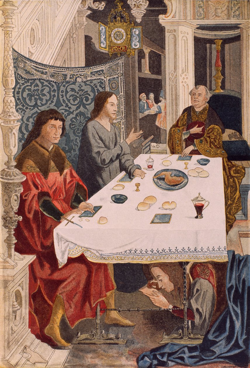 Tela del siglo XVI de French School