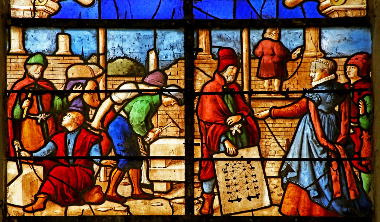Se construye una iglesia dedicada a San Julián du Sault (también conocido como de Brioude) de French School