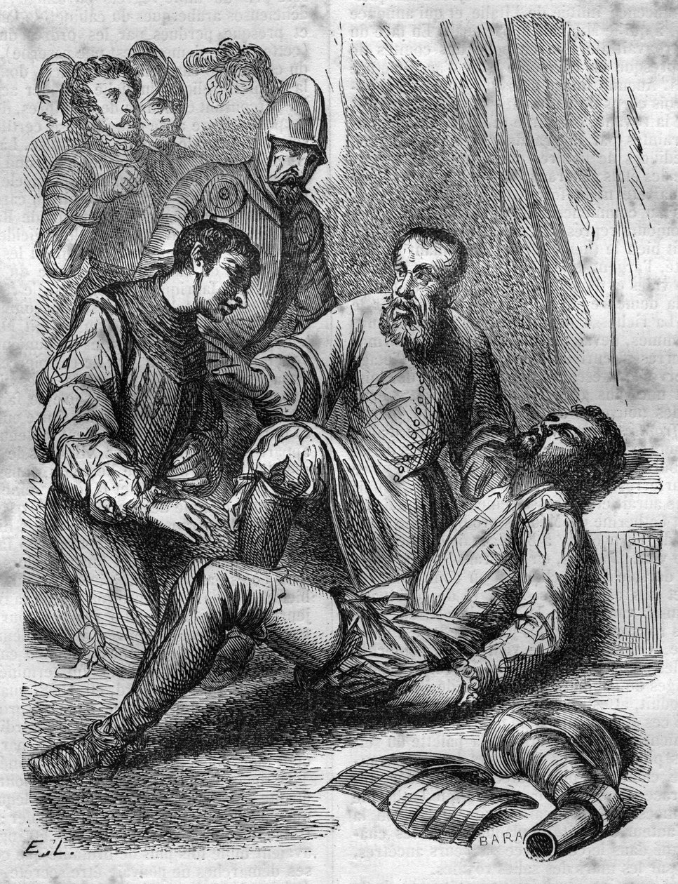 Ambroise Paré, cirujano francés de French School