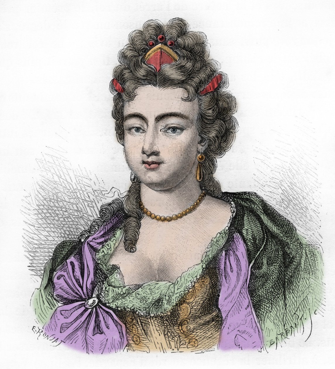 Anne-Louise-Benedicte de Borbón conocida como 