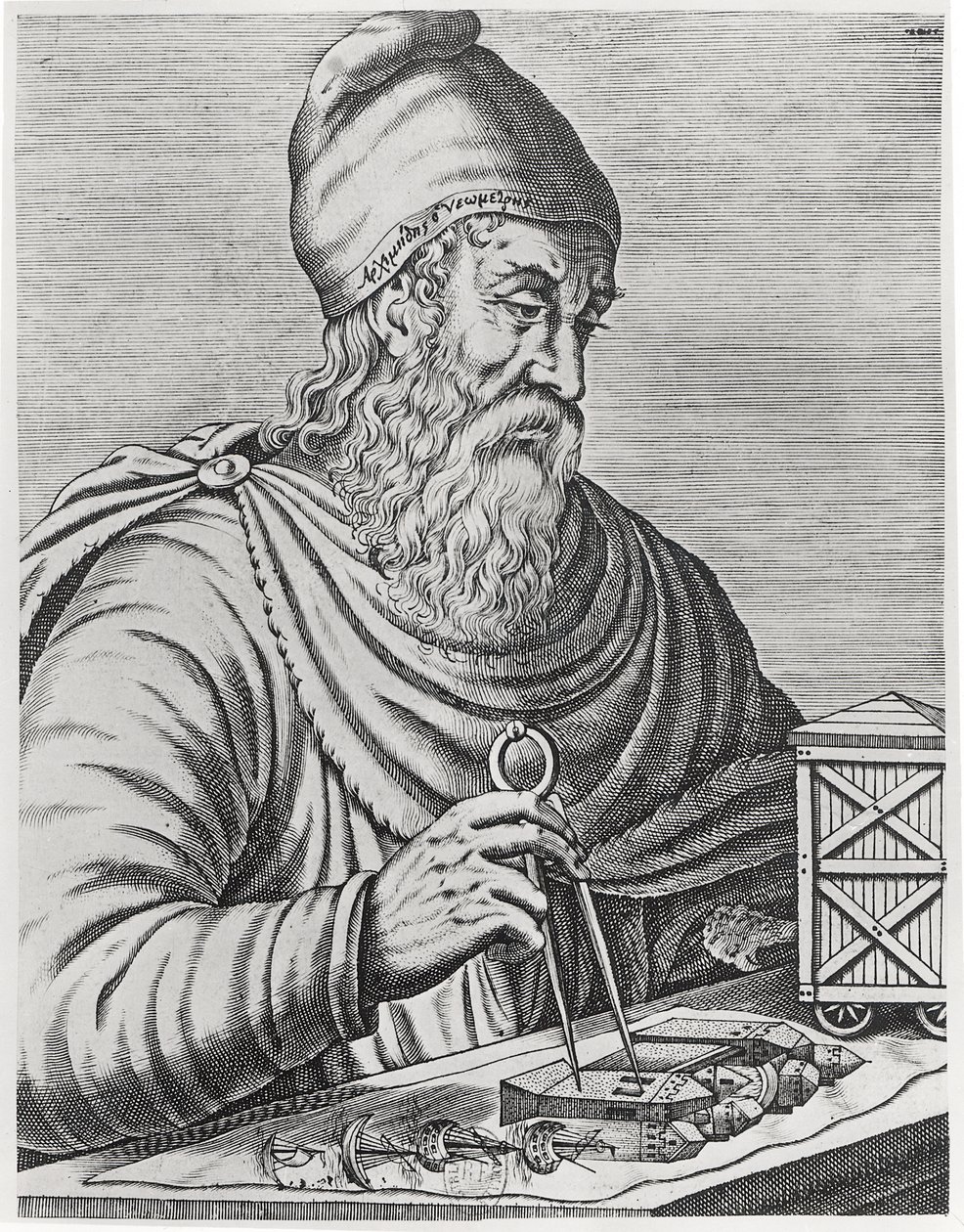 Arquímedes (287-212 a.C.) de French School