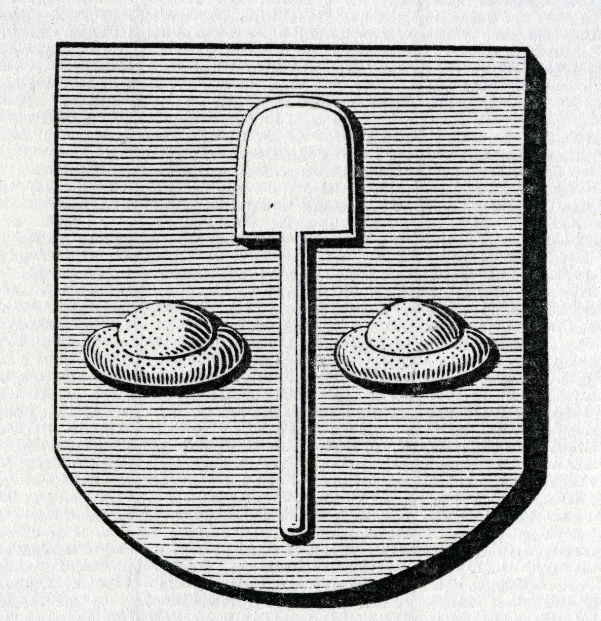 Escudo del Gremio de Pasteleros de Burdeos de French School