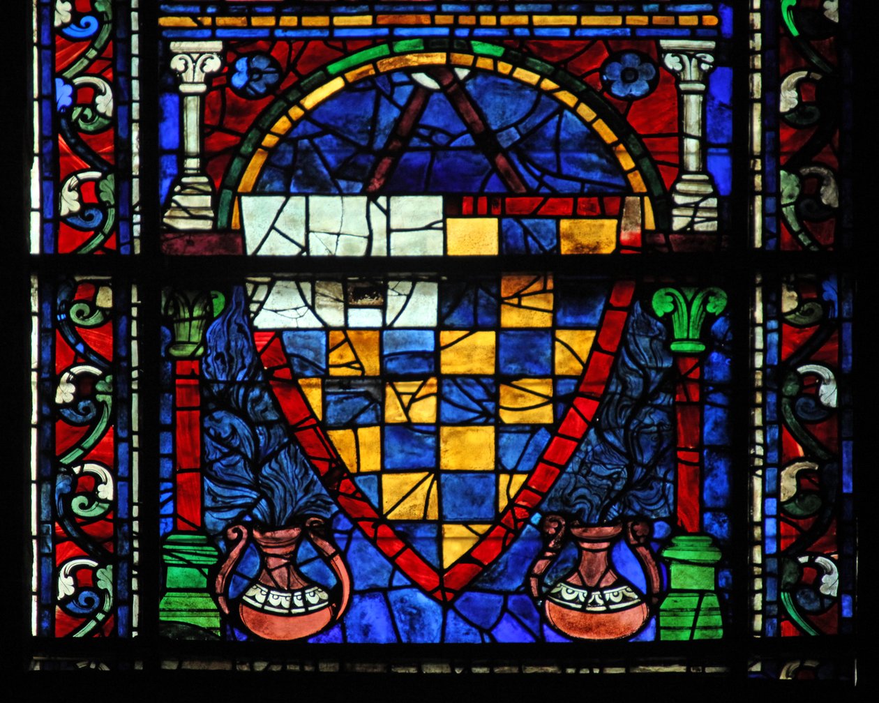 Armas de los donantes - familia Mauclerc de French School