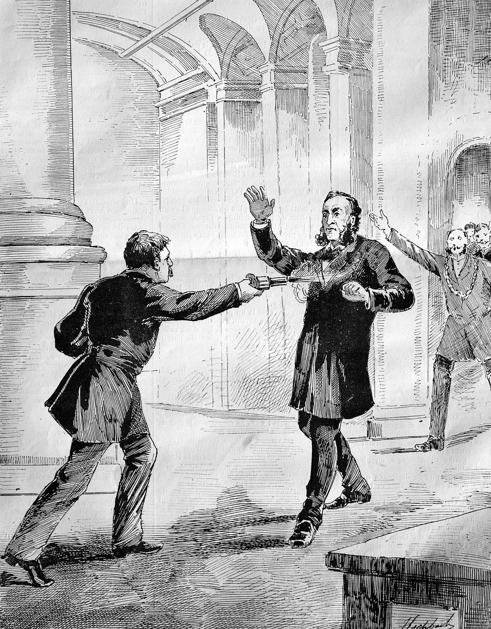 Atentado contra Jules Ferry (1832-1893), ministro-presidente francés de French School