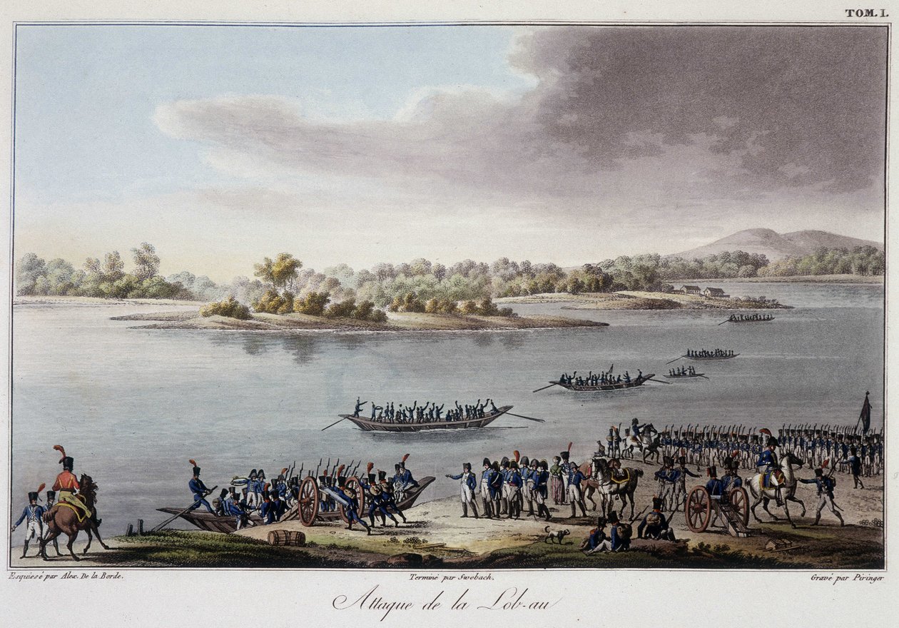 Ataque del Lobau en 1809 - en 