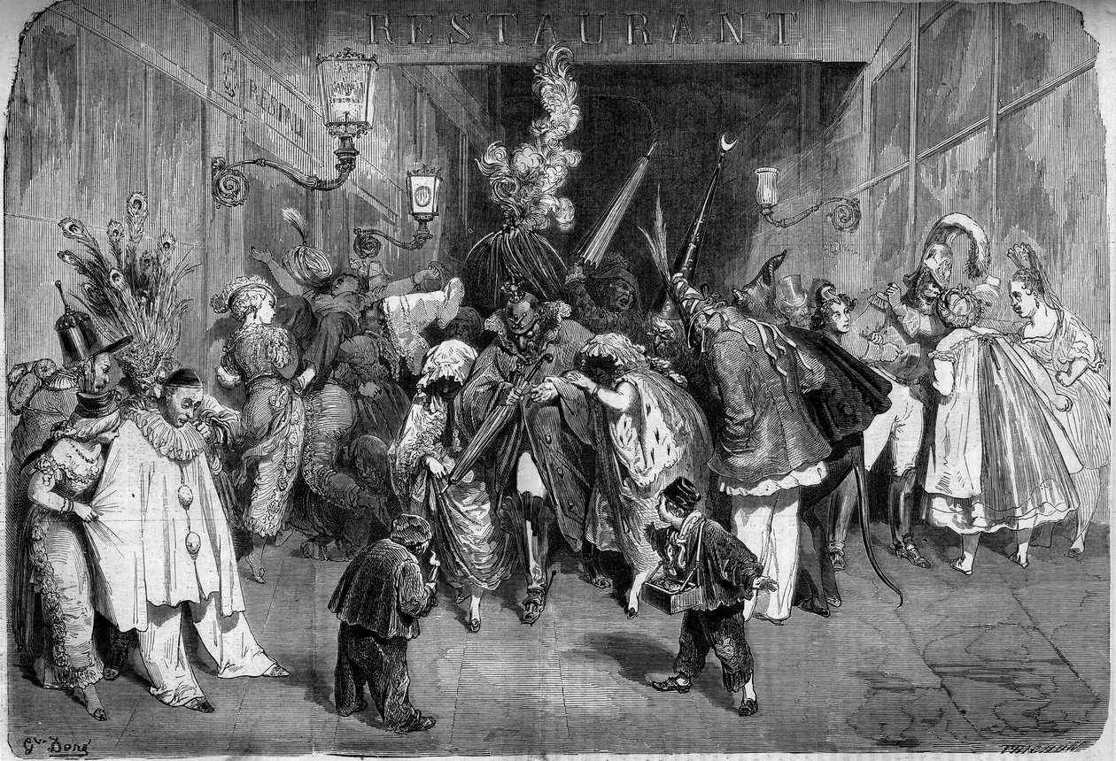 Baile de la Ópera, París de French School
