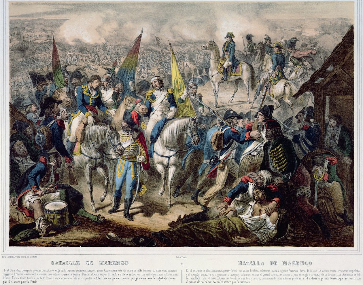 Batalla de Marengo, 14 de junio de 1800 de French School