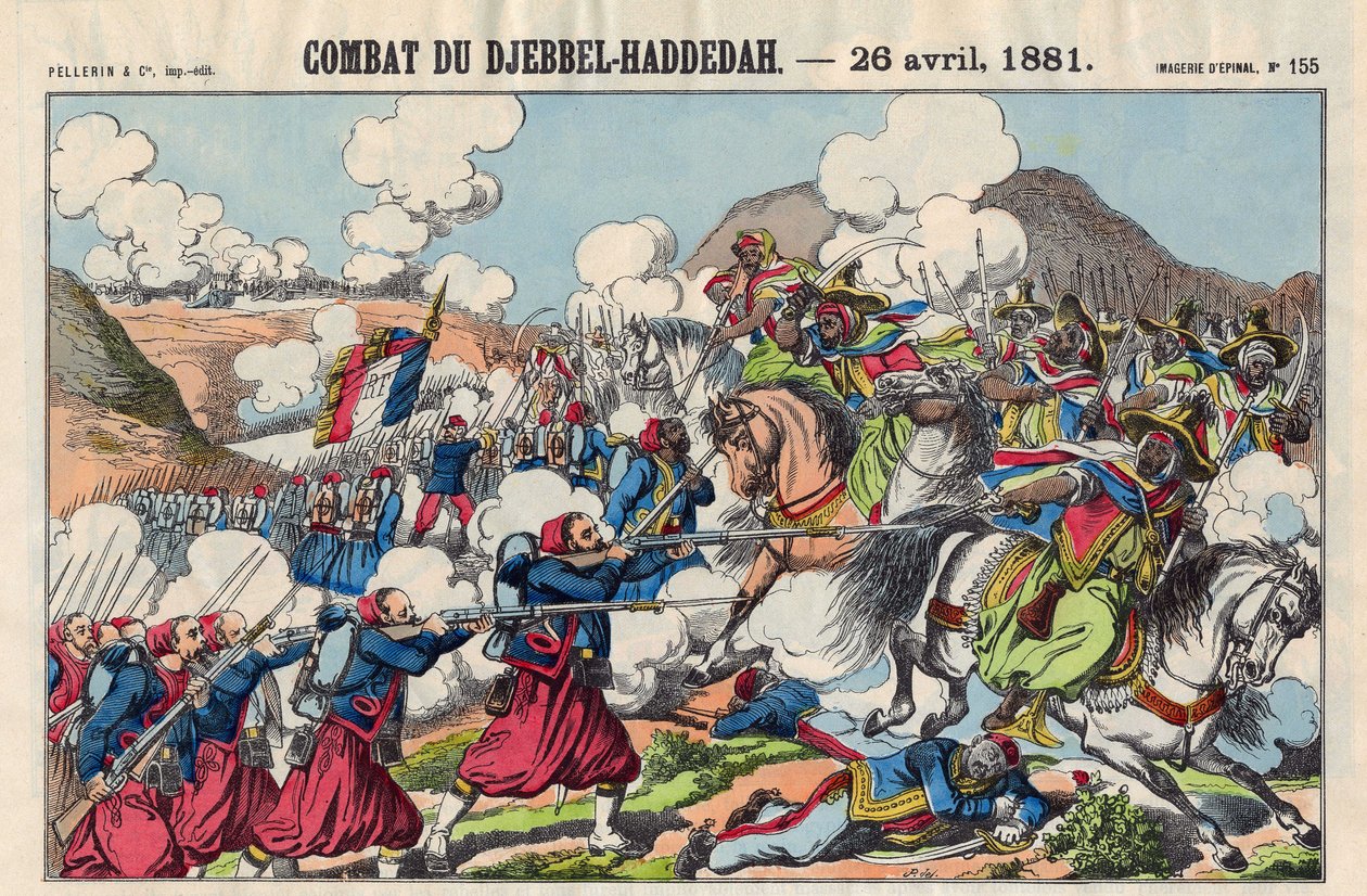 Batalla de Djebbel Haddedah, 26 de abril de French School