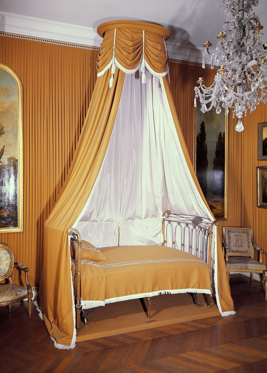 Cama con dosel, c.1790-91 de French School