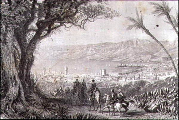 Beirut en la década de 1860 de French School