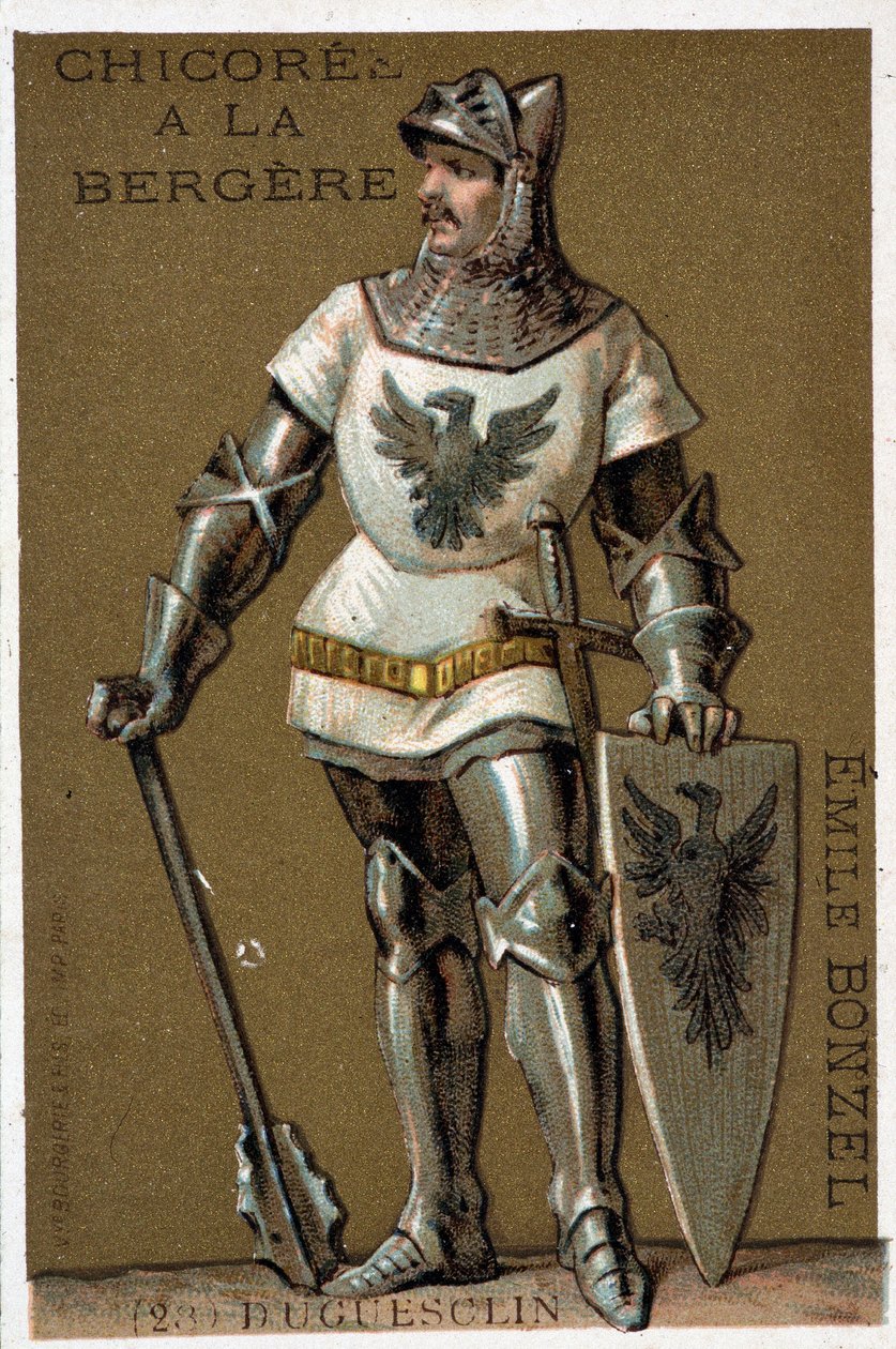 Bertrand du Guesclin (Duguesclin) (c. 1320-1380). Condestable de Francia de French School