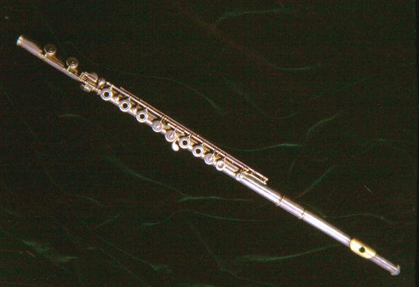 Flauta de sistema Boehm, por Louis Lot, París de French School
