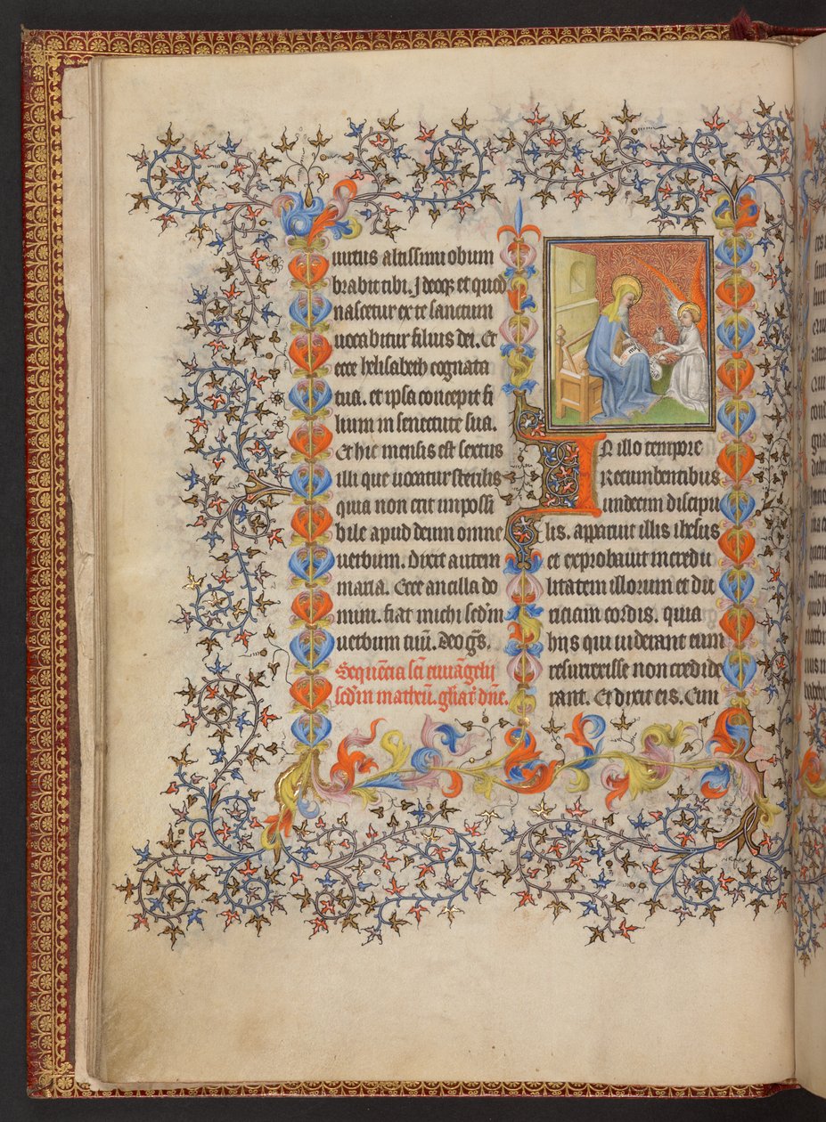 Libro de Horas, Add MS 32454 f.10v, Francia de French School