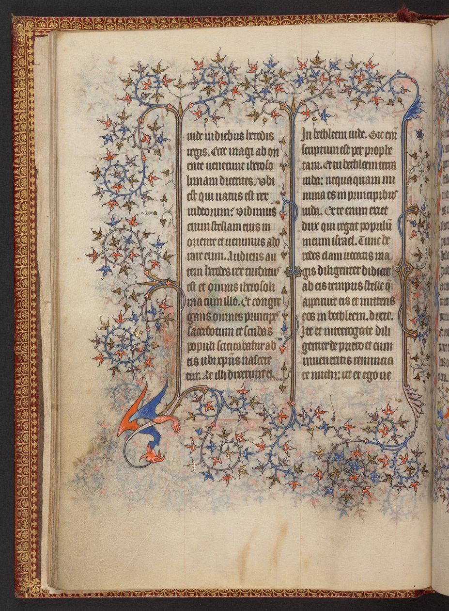 Libro de Horas, Add MS 32454 f.11v, Francia de French School