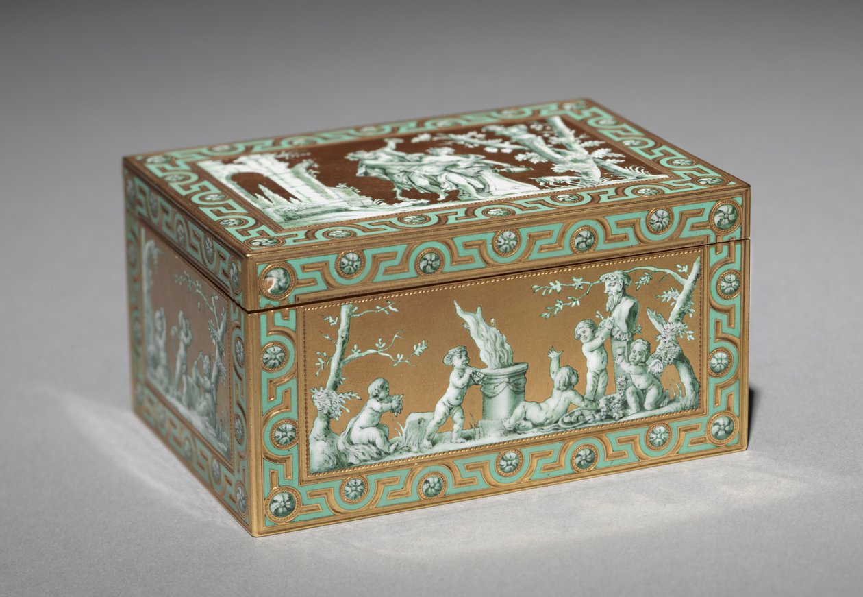 Caja, c.1768-69 de French School