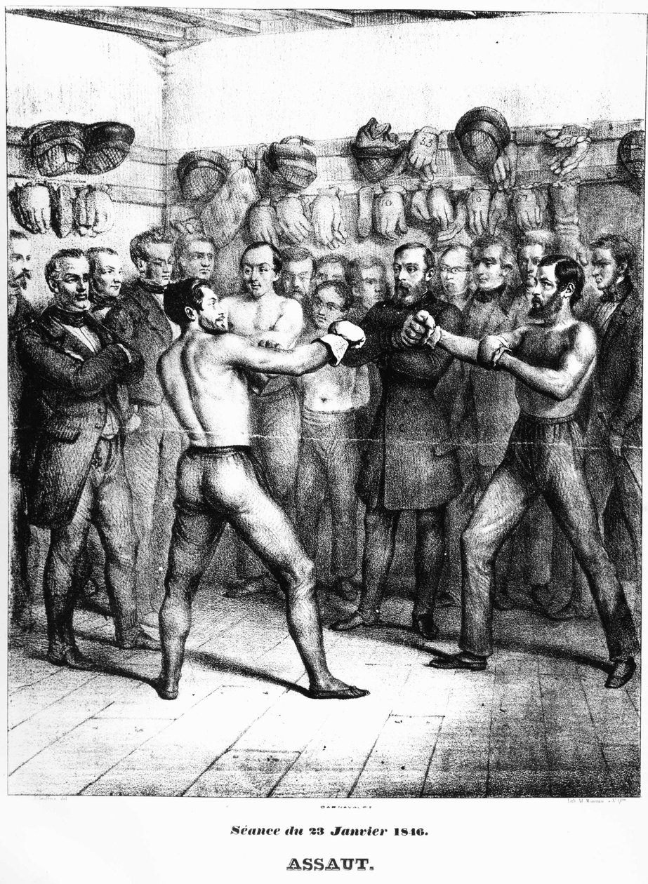 Boxeo: ejercicio Lecour - Carnavalet de French School