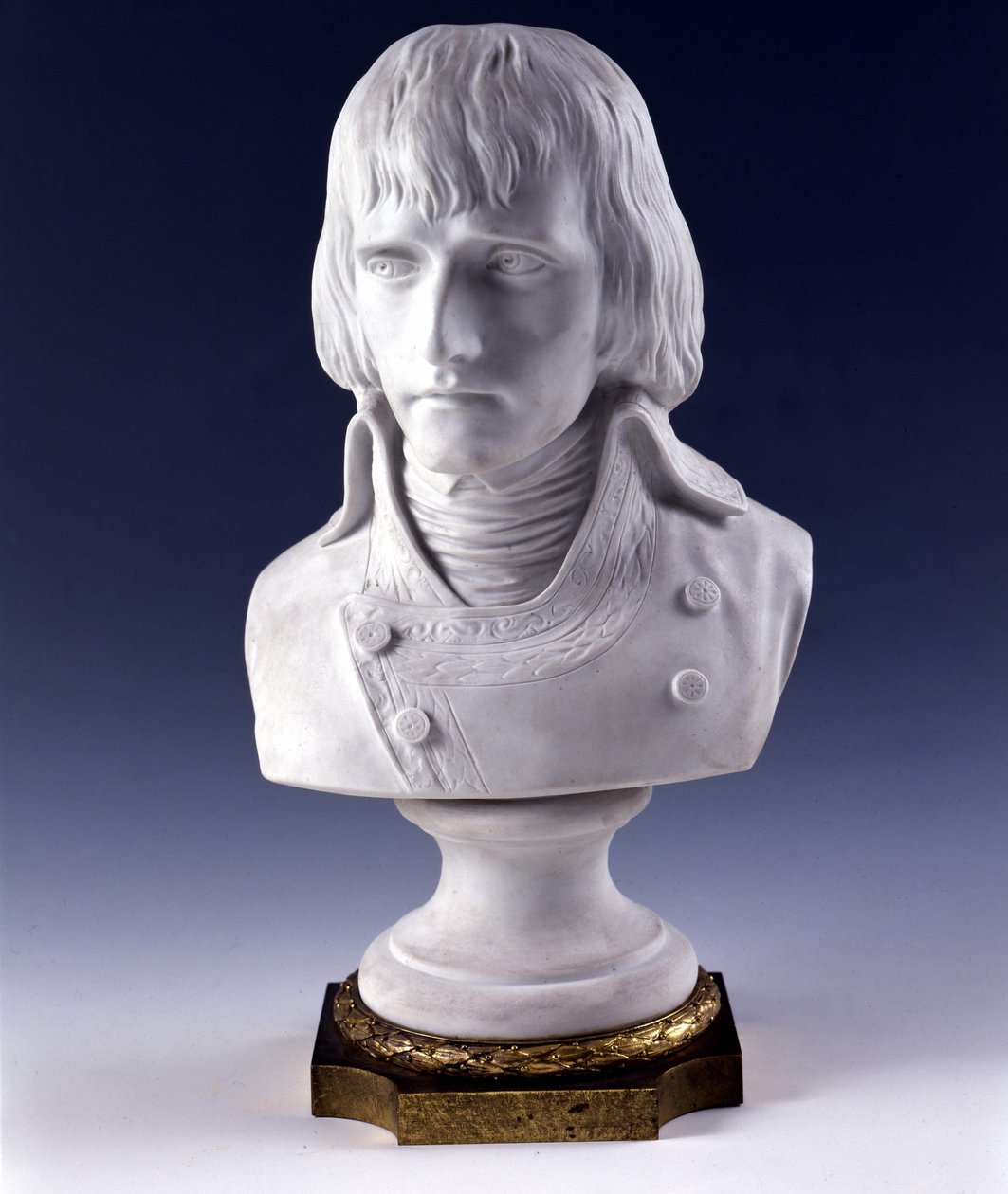 Busto de Bonaparte Primer Cónsul de la República Francesa. 1801. Manufactura Imperial de Sèvres. Colección Los Soldados de Ayer. París 1802 de French School