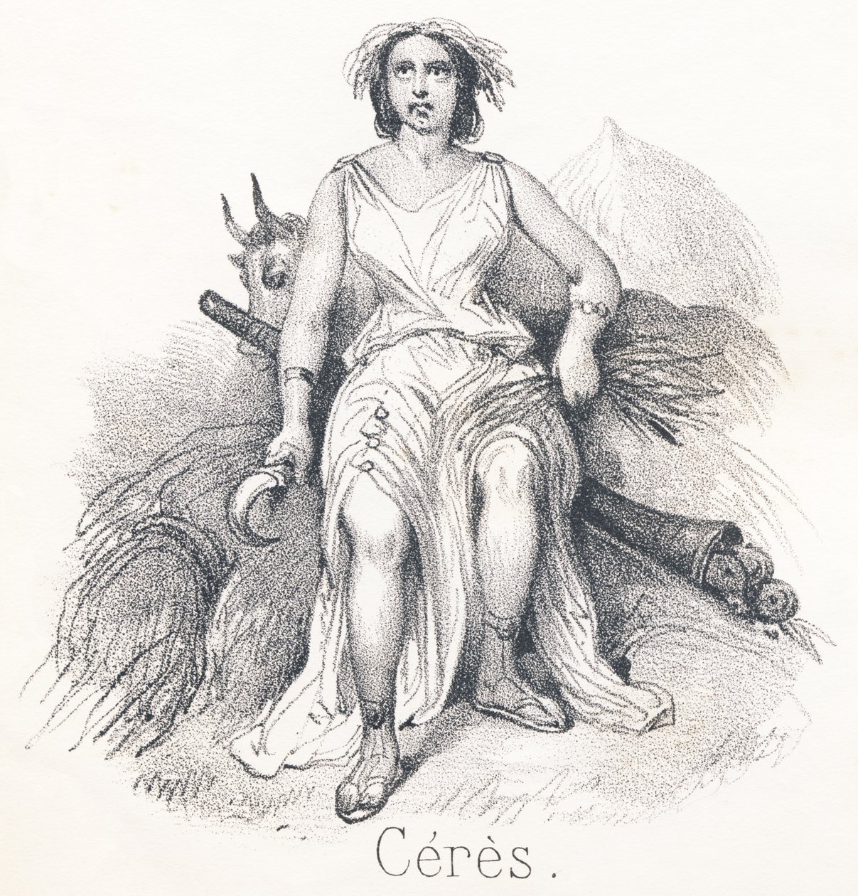 C Ceres: Hija de Saturno y Cibeles. Fue nombrada diosa de la tierra o la agricultura de French School