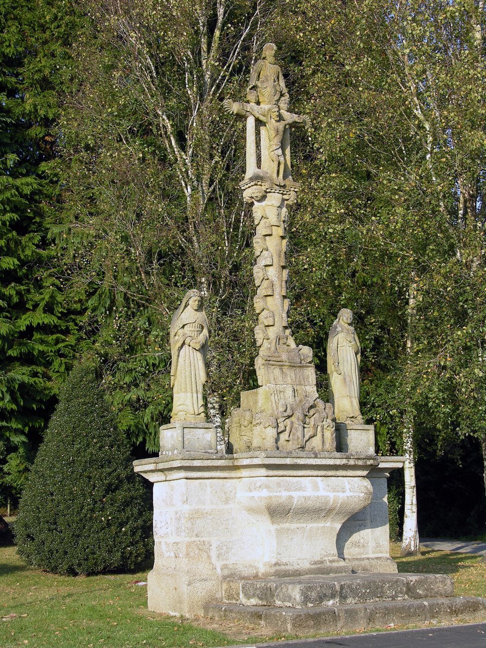 Calvario, tallado por los hermanos Cabedoche, 1827 de French School